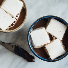 Load image into Gallery viewer, vermont cocoa kit with gourmet marshmallows on top
