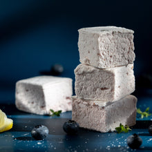Load image into Gallery viewer, vermont marshmallow company gourmet blueberry lemon thyme marshmallows