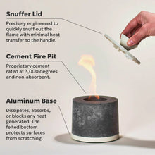 Load image into Gallery viewer, mini fire pit for gourmet marshmallows
