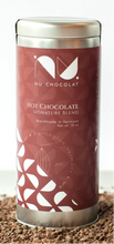 Load image into Gallery viewer, Nu Chocolat hot chocolate canister on a white background
