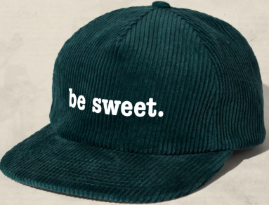 vermont marshmallow company baseball cap be sweet