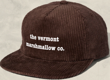 vermont marshmallow company baseball cap